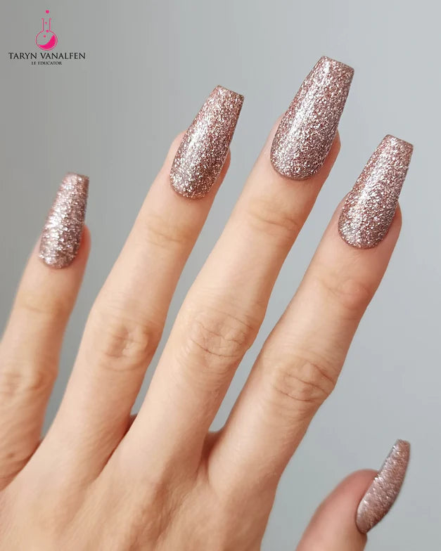 P+ Pints & Quartz Glitter Gel Polish